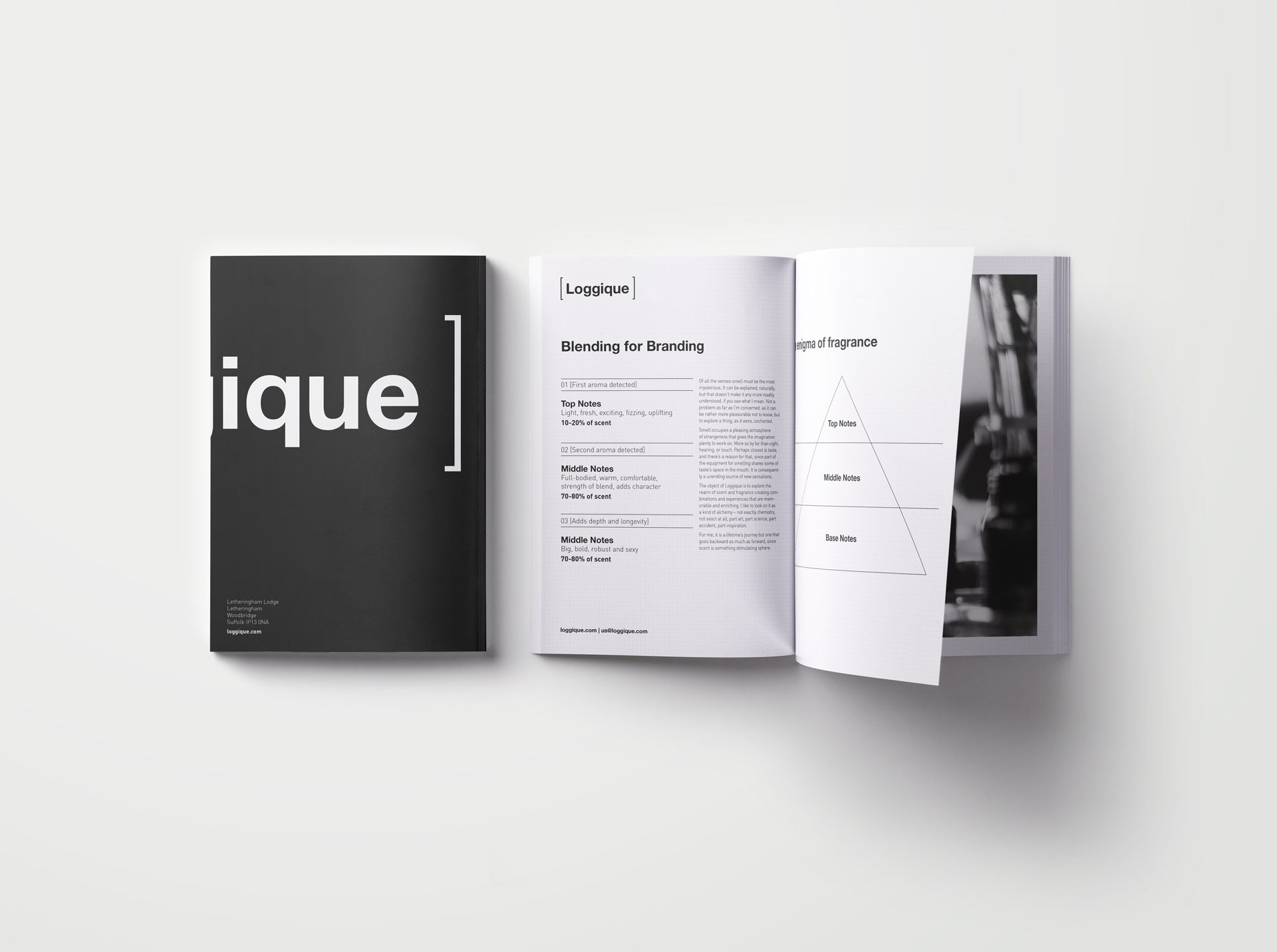Loggique branding style